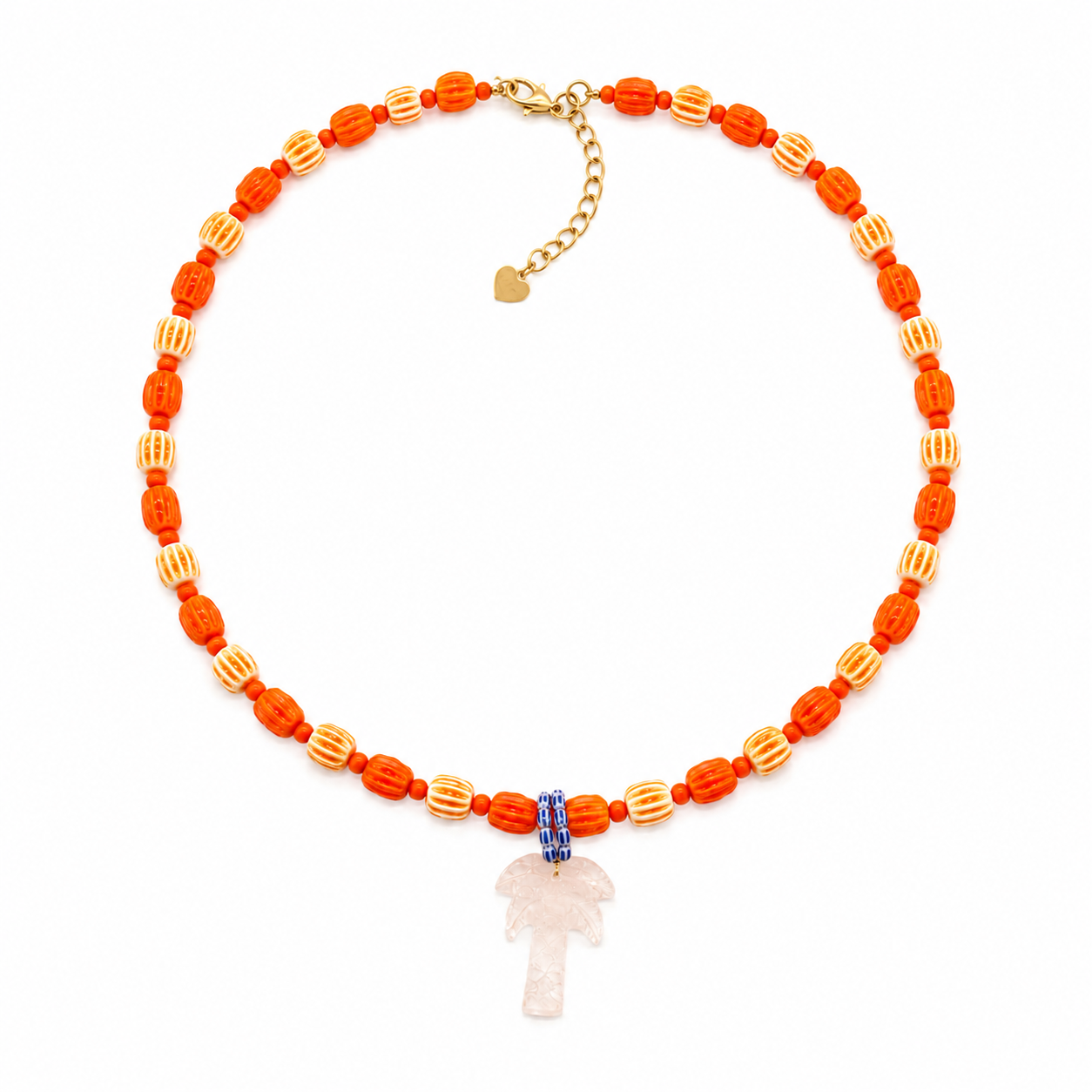 NECKLACE GOLDEN PALM