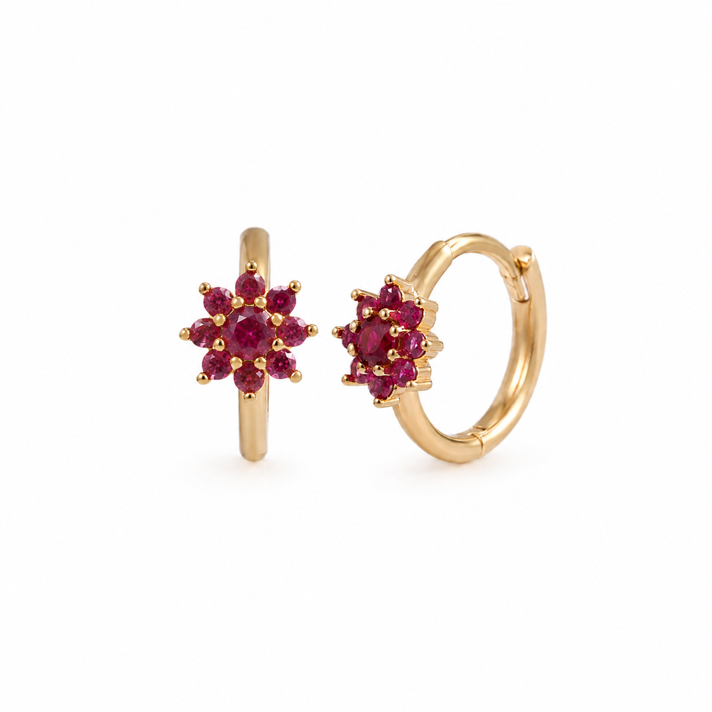 EARRINGS MOON BLOOM